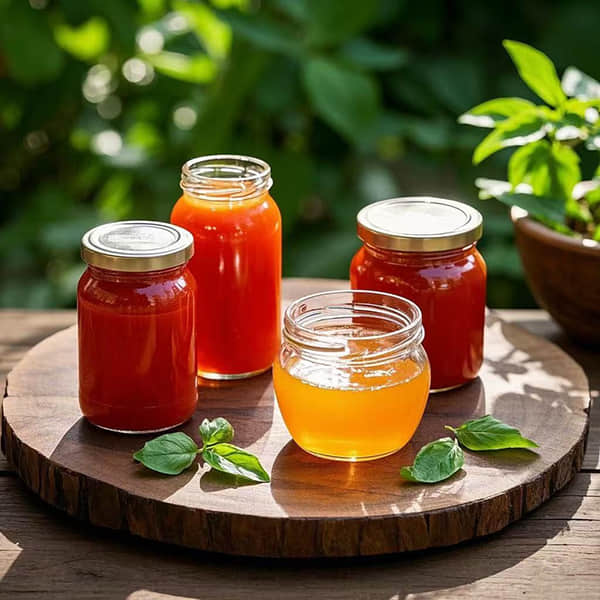 Glass Jar For Food